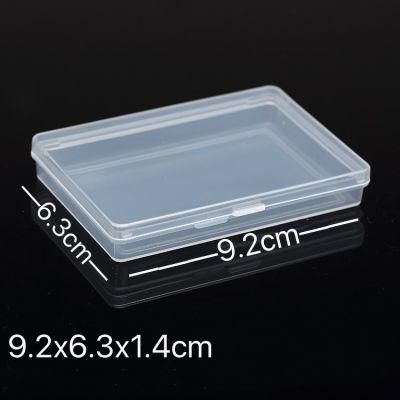 Cheapest Promotion Clear Plastic ID Business Card Case Holder