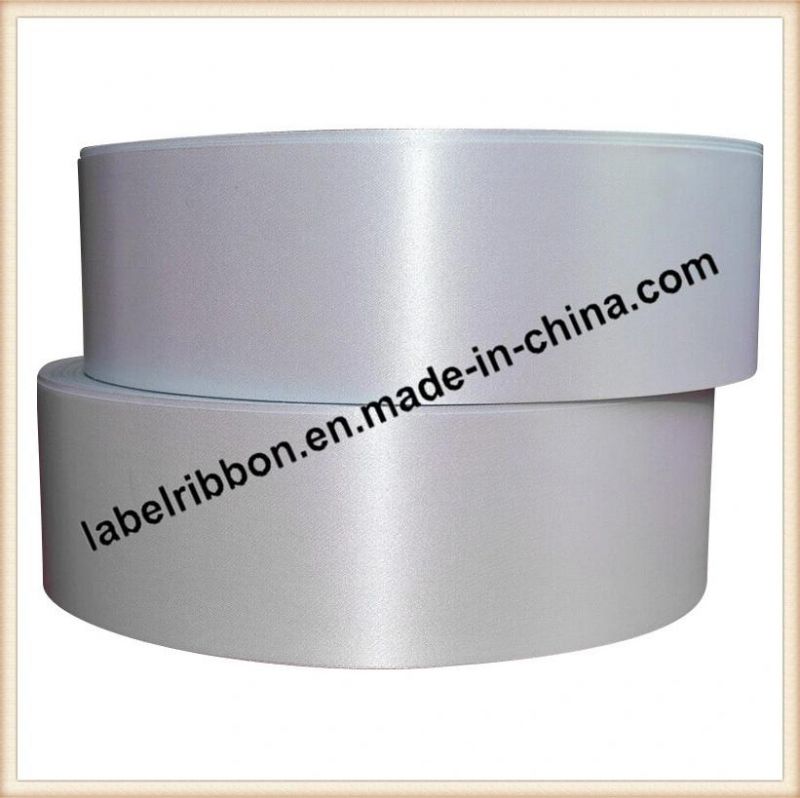 Hot Melt Backing Iron-on Polyester Satin Tape (HM2102)