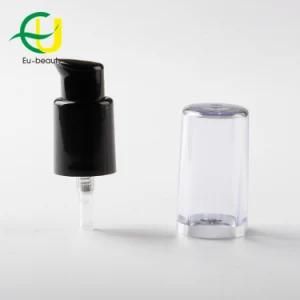18/415 Good Surface Cosmetic Cream Pump Dispenser with Transparent Cap