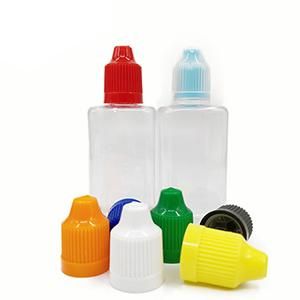 Square Dropper Squeeze Pet Plastic Bottle 50 Ml with Cap