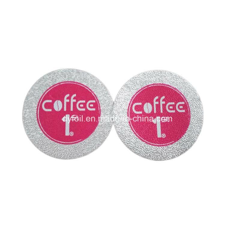 Die Cut Piece Coffee Capsule Aluminum Foil Lids