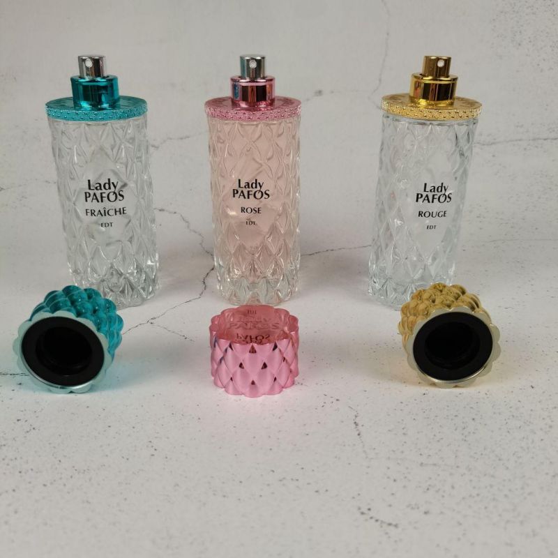 Custom Made Fashion Empty Smooth Spray Glass Perfume Bottles 85ml