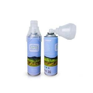 Oxygen Aerosol Tin Can with Plastic Mask