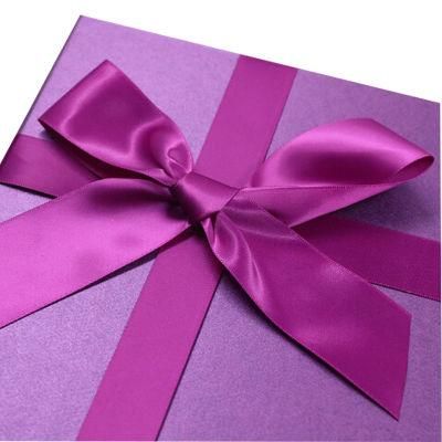 Custom Wedding Favor Gift Box with Bowknot