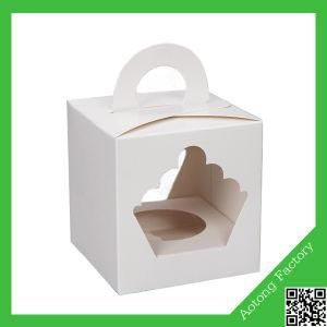 Customized Size Mini Cupcake Boxes with Handle