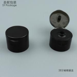 28/410 Black Color Plastic Flip Top Cap Instore for Sale