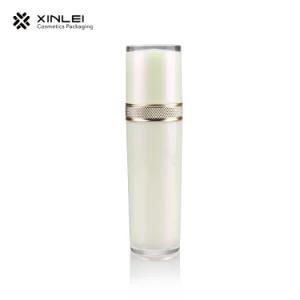 Cosmetic Packing Oval 30ml Acrylic Lotion Pump Bottles 30ml 50ml 100ml 120ml Cosmetic Spray Bottle