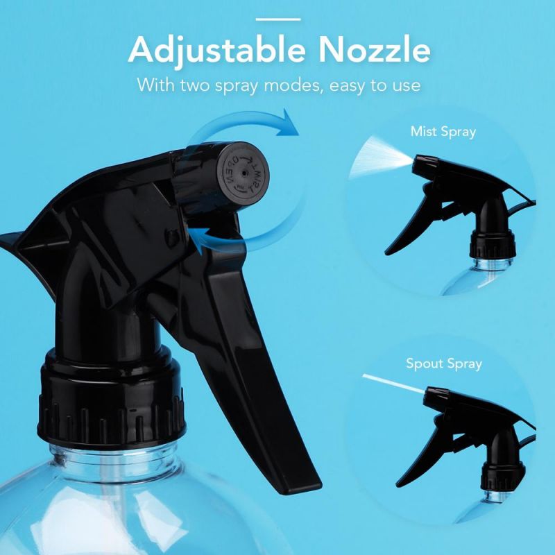 Home Cleaning 28/400 Bottle Nozzle Replacement 28mm Black Heavy Duty Trigger Sprayers (BP007-1)