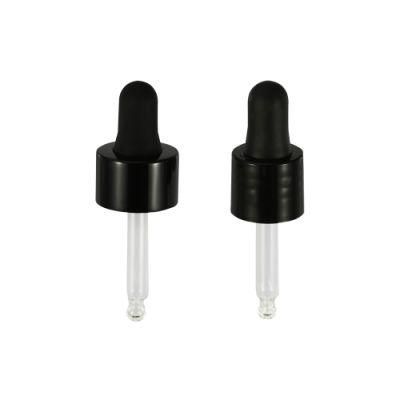 28/400 Essential Oil Dropper Screw Caps with Plastic Tube