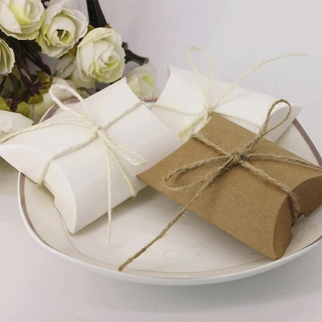 Recycled Paper Pillow Boxes