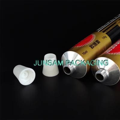 Custom Printing Aluminium Foldable Tube Soft Metal Packaging Cosmetic Toiletry