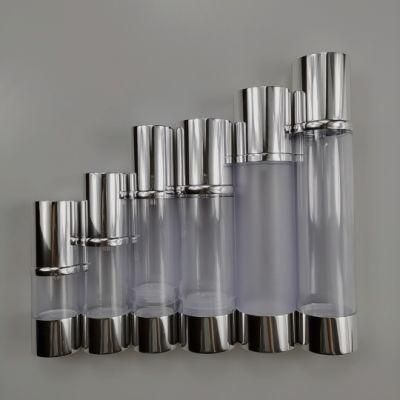 100ml 50ml Luxury Aluminum Cosmetic Spray Airless Pump Bottle Wholesales