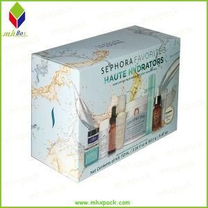 Logo Printed Coated Paper Cosmetic Bottle Packaging Gift Box