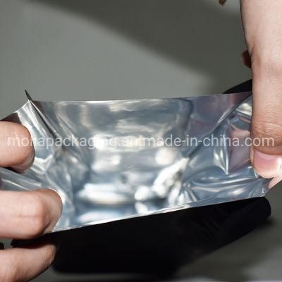 Packaging Side Gusset Pouches Recyclable Custom Print Bean Coffee Bags Aluminium Foil Flat Bottom Bag