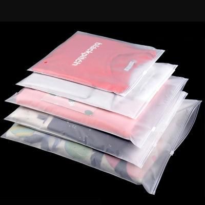 Custom Printed Thick Plastic Poly Zip Lock Slider Bags