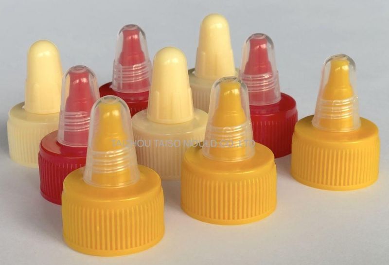 38/410 and 28/410 Twist Top Cap Screw Cap for Sriracha Hot Chili Sauce Salad Sauce Ketchup Tomato Barbecue Sauce Pet/ PP/PE Squeeze Bottle