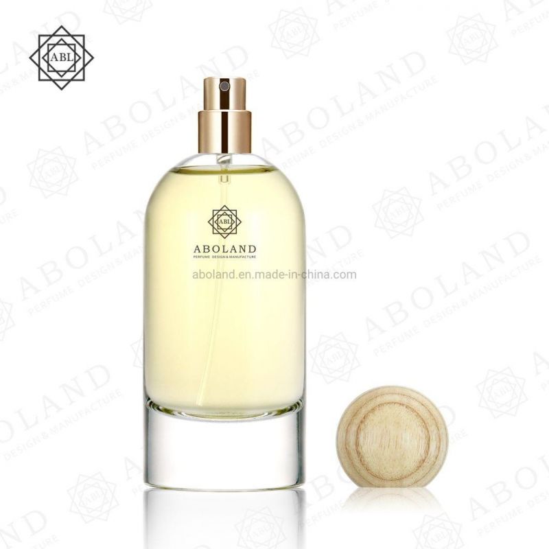 New Design of Cylindrical Bottle Wholesale 100ml Cosmetic Glass Bottle