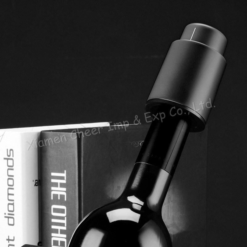 ABS Black Vacuum Preservation Wine Stopper