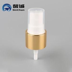 Aluminum Fine Mist Sprayer Shiny Golden High Quality Fine Mist Sprayer