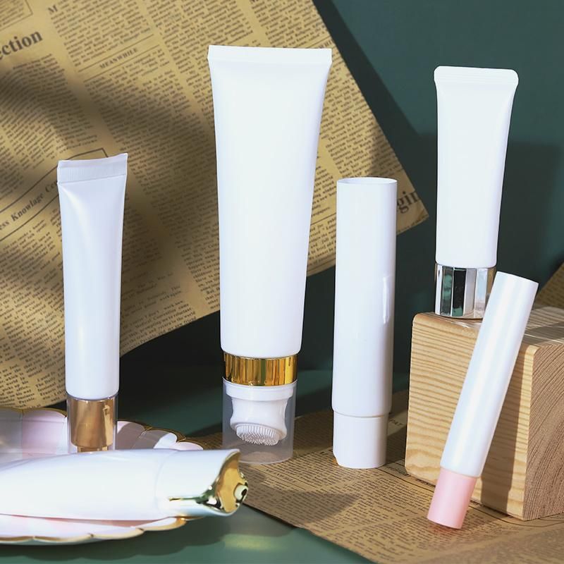 Cosmetic Packaging Tubes Custom Logo Skincare Lotion Plastic Squeeze Bottle