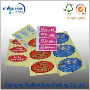 China Manufacture Label Sticker with Printing (QYZ346)