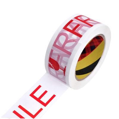 High Quality OEM Company Logo Good BOPP Custom Printed Carton OPP Fragile Tape