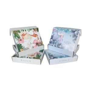 Wholesale Standard Size Colorful Carton Shipping Box Flat Plain Box