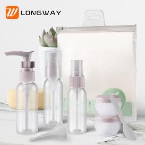 Plastic Travel Kit for Convenient and Easy Carry on Plane and Trip Use