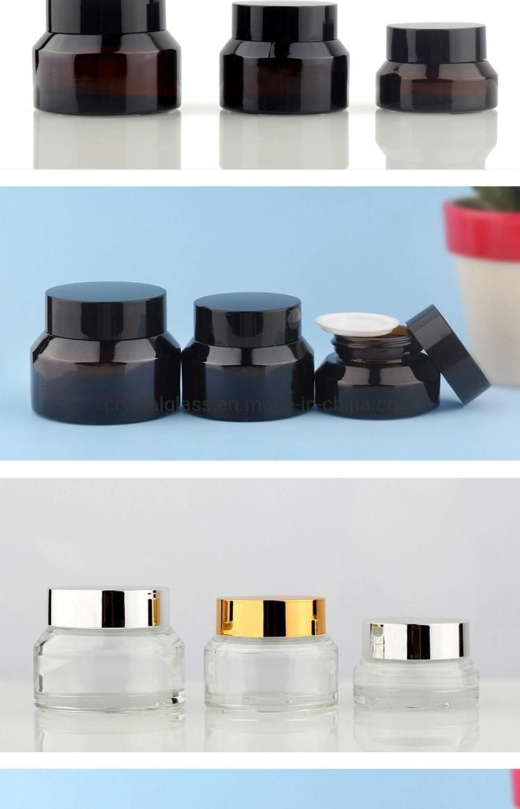 Custome Colors Cream Bottle for Oblique Shoulder 15g 30g 50g