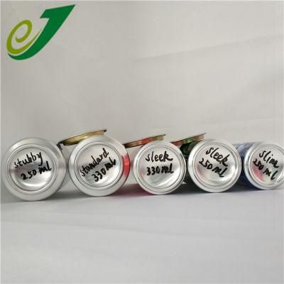 Factory Price 250 Ml 330 Ml Empty Cans Aluminium Drink Cans