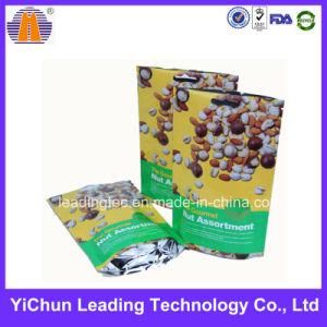 Customized Printed Stand up Laminated Zipper Plastic Nut Food Bag