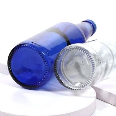 Transparent Colorful Glass Wine Beverage Containers Bottles for Beer and Drink Liquid