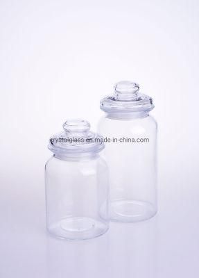 250ml/600ml/800ml/1300ml Top Food Grade Kitchen Cans Use Big Glass Storage Jar Custom