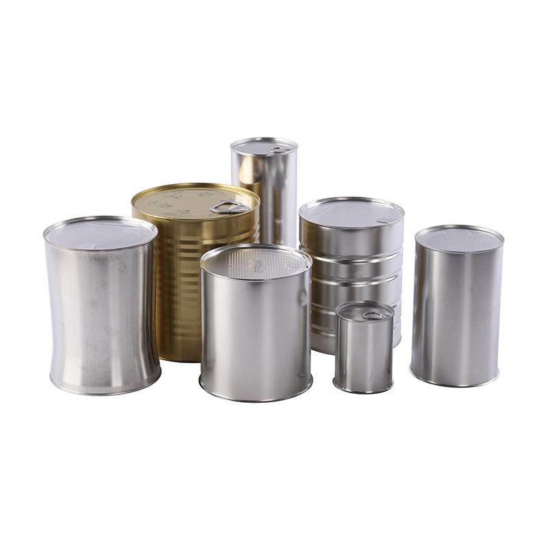 Chinese High Quality Manufacturer Milk Powder Metal Tin Can Nutritional Customized Food Round Packing with OEM