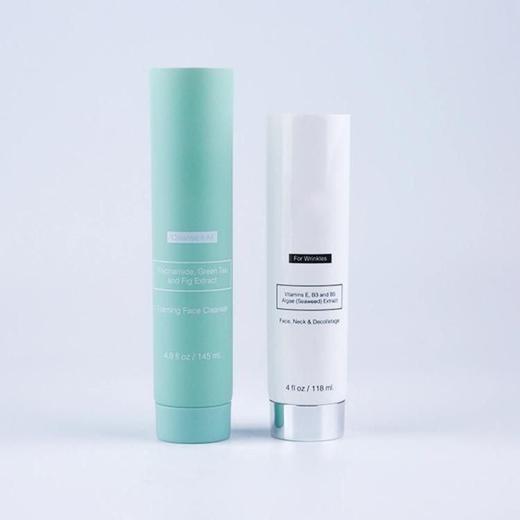 Customized Plastic Soft Touch Cosmetic Packaging for Sun Protect Clearing Cream Tube