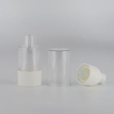 in Stock 15ml 30ml 50ml Mini Atomizer White Head Mist Airless Spray Bottle Packaging Cosmetic Airless Pump Bottle