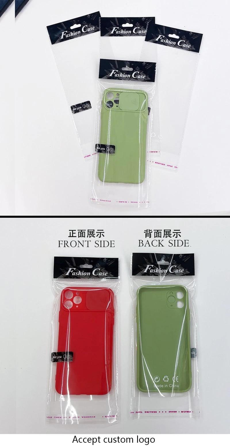 Plastic Packing Transparent Color Printing Phone Case Poly Bag