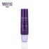 Wholesale High Quality Skincare Packaging Purple Cosmetic Plastic Tube with Unsealed Hose