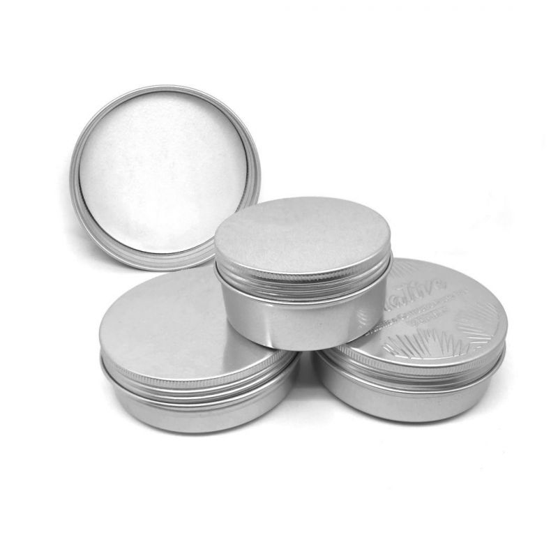 10g 15g 30g 50g 60g 100g 120g 150g 200g 250g Cosmetic Aluminum Tin Jar for Hand Face Cream
