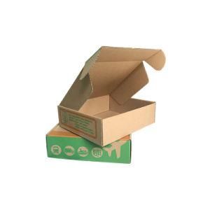 Cmyk Printed Apparel Packing Box Customized Corrugated Mailing Box