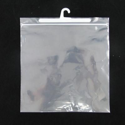 Customized Clear Plastic Hook Bag of Laminated Material