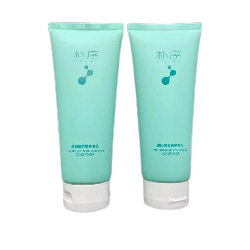 PE Plastic Cosmetic Packaging Exfoliating Cream Lotion Wholesale Tubes with Flip Top PP Cap