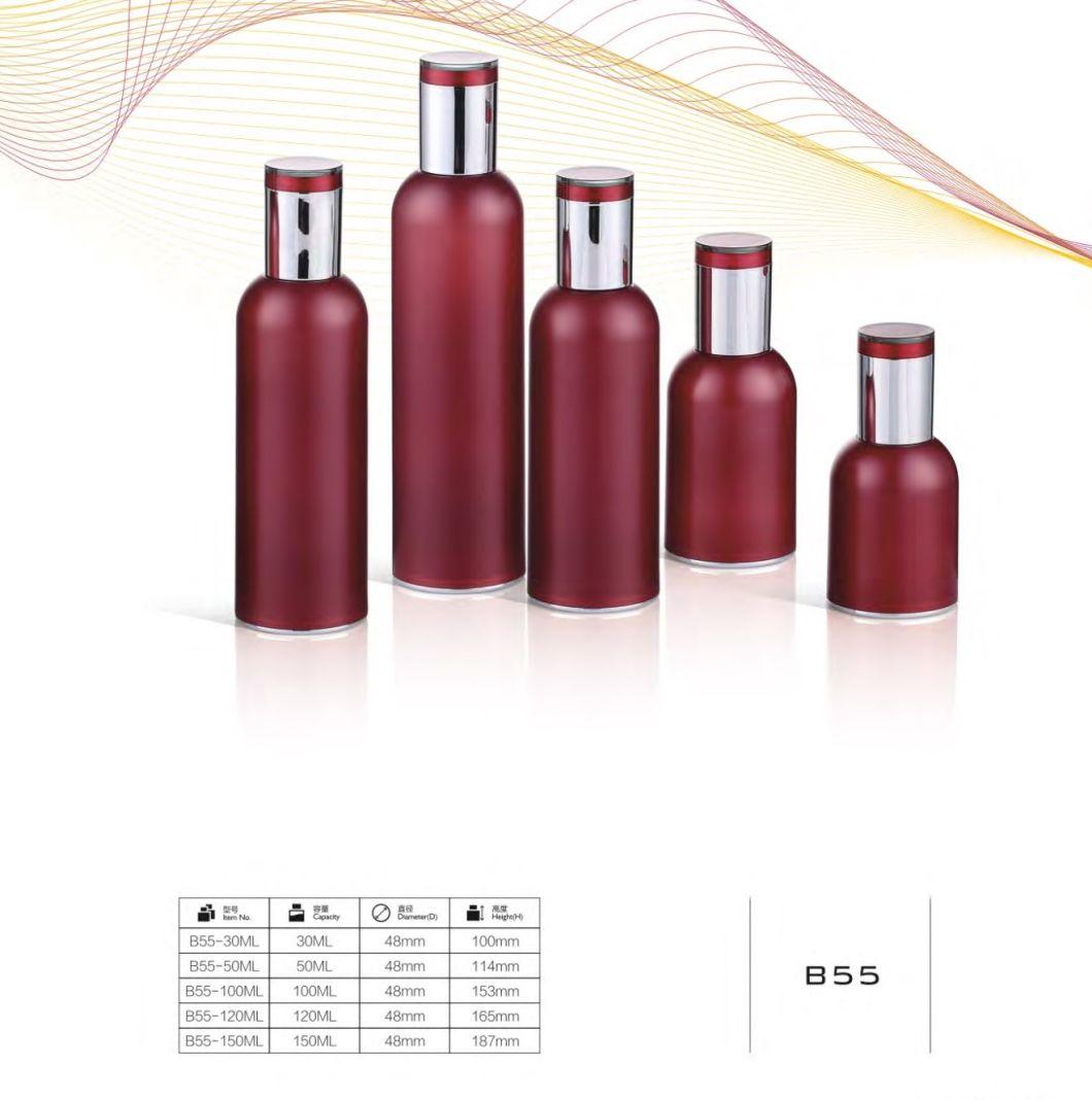 Ll01 Top Level Cosmetic Pet Bottle Sprayer Bottle Plastic Bottle Wholesale Cosmetic Container 15ml 30ml 50ml 60m Lelectroplated Silver Glass Bottlehave Stock