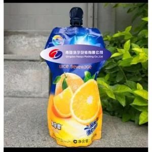 Juice Jelly Minerail Water Coctail Milk Dairy Soya Milk Plastic Doy Pack Packaging Bag with Spout Pouch