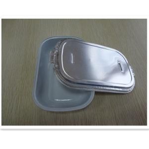 Coated Smoothwall Aluminium Foil Casserole Dishes for Airline Catering