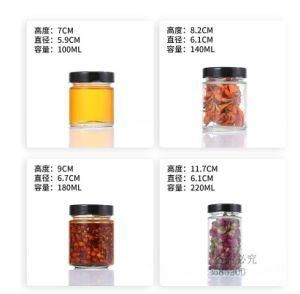 Wholesale Glass Jars in Bulk Glass Jars and Containers Small Glass Jars 4oz 8oz 12z 20oz 100ml 200 Ml 300ml 600ml