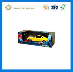 Customized Printed Paper Corrugated Board Toy Packaging Box with Transparent Window (For Toy Car)