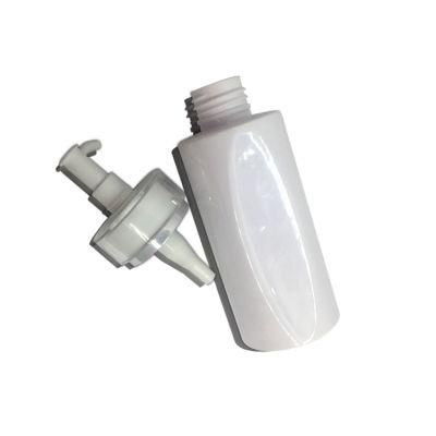 Milk Plastic Pump 120ml Frosted Clear Lotion Bottle Ssh-3142