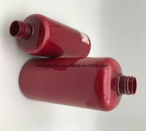 Solid - Colored and Pretty Cylindrical Plstic Glossy Bottle for Liquid Package
