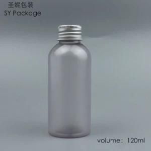 4 Oz 120ml Plastic Pet Bottle Matte Surface with Aluminum Screw Cap